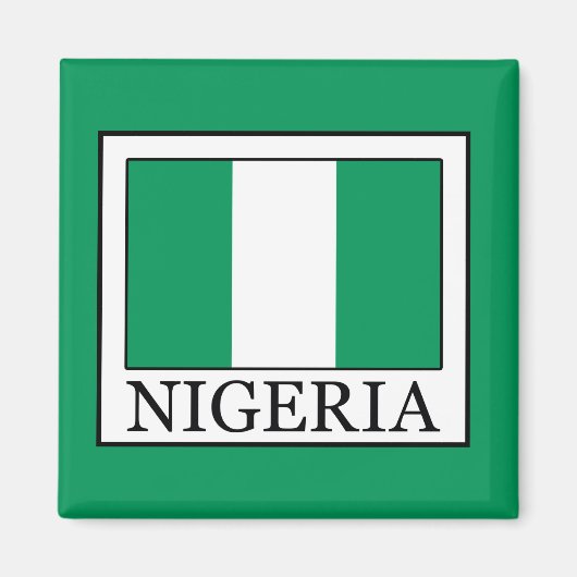 Nigeria Magneet (Voorkant)