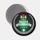 Nigeria Magneet (Voorkant / Achterkant)