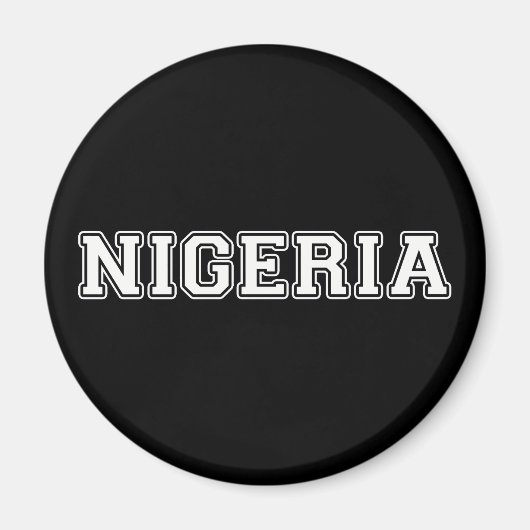 Nigeria Magneet (Voorkant)