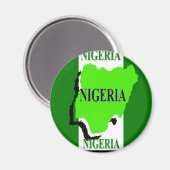 Nigeria Magneet (Voorkant / Achterkant)