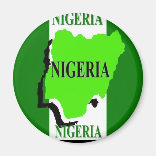 Nigeria Magneet (Voorkant)