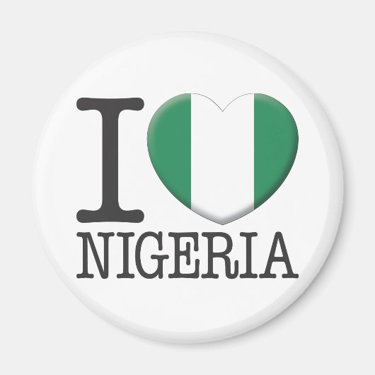Nigeria Magneet (Voorkant)