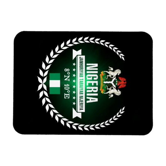 Nigeria Magneet (Horizontaal)