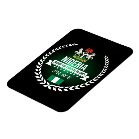 Nigeria Magneet (Linkerzijde)