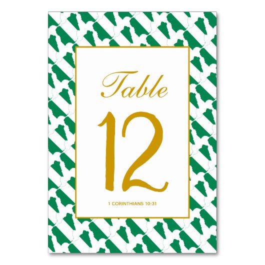 NIGERIA NAIJA Banket Viering Huwelijk Kaart (Achterkant)