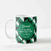 NIGERIA NAIJA Blessed Nation Monogram Christelijk Koffiemok (Links)