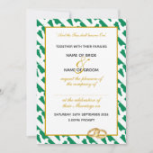 NIGERIA Naija Christelijk Wedding Kaart (Voorkant)