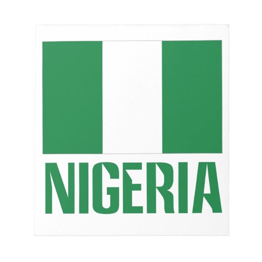 Nigeria Notitieblok (Voorkant)
