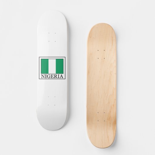 Nigeria Persoonlijk Skateboard (Voorkant)