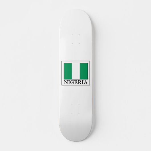 Nigeria Persoonlijk Skateboard (Voorkant)