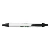 Nigeria Roots Green Word Art Zwarte Inkt Pen (Achterkant)