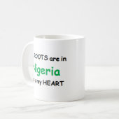 nigeria roots koffie mok (Voorkant links)