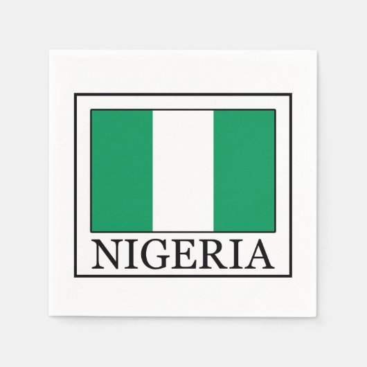 Nigeria Servet (Voorkant)