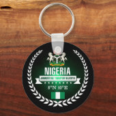 Nigeria Sleutelhanger (Voorkant)