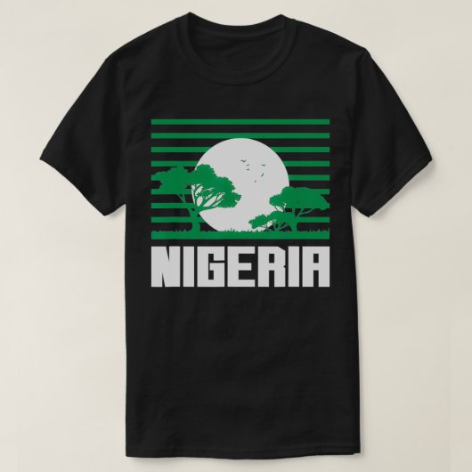 Nigeria -soennitische Zonnerichter Savannah Ghanai T-shirt (Design voorkant)