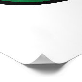 Nigeria sorteert aangepaste tekst en kleuren poste poster (Hoek)