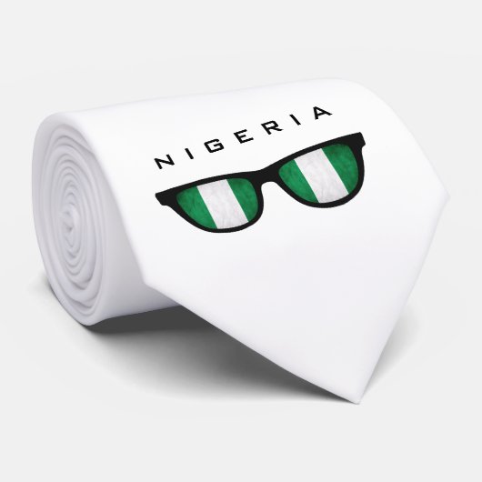 Nigeria sorteert aangepaste tekst en kleuren strop stropdas (Opgerold)