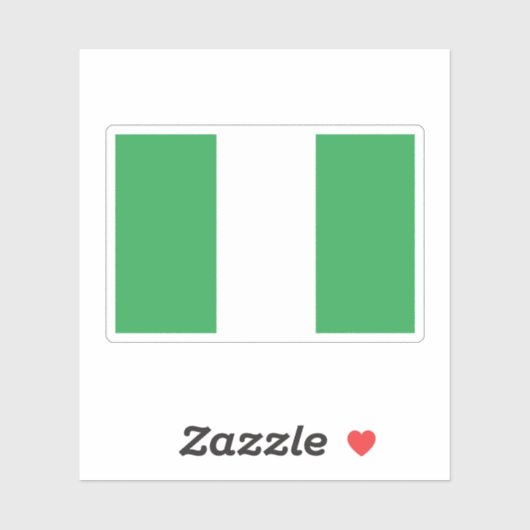 Nigeria Sticker (Vel)