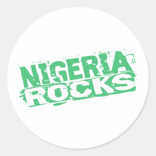 Nigeria Sticker (Voorkant)