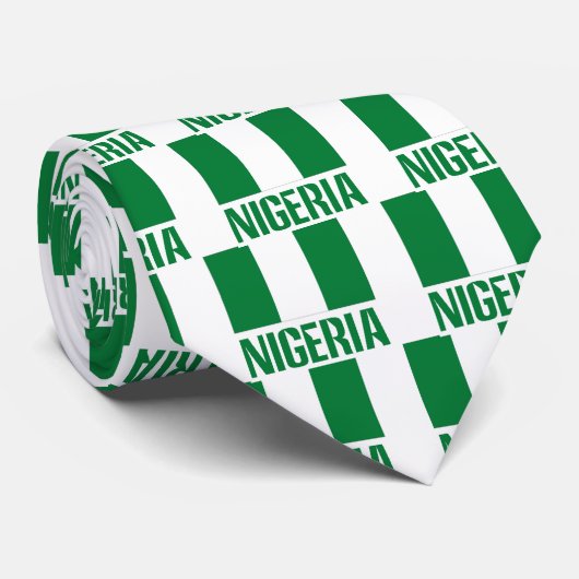 Nigeria Stropdas (Opgerold)