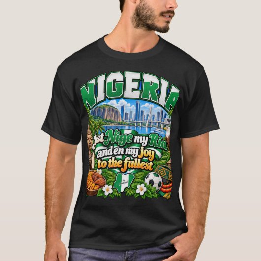 Nigeria T-shirt (Voorkant)