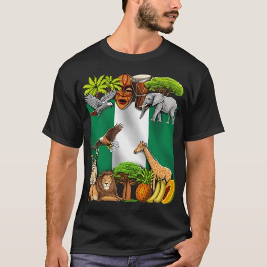 Nigeria T-shirt (Voorkant)