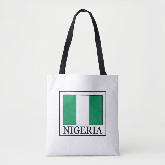 Nigeria Tote Bag (Voorkant)