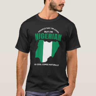 Nigeria trots Nigeria Afrikaans Amerikaanse Nigeri T-shirt