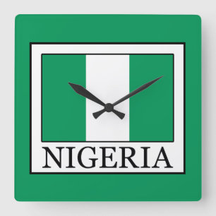 Nigeria Vierkante Klok