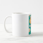 Nigeria vintage reisposter koffiemok (Links)