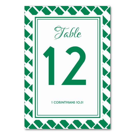 NIGERIA VLAG Banket Viering Huwelijk Modern Kaart (Achterkant)