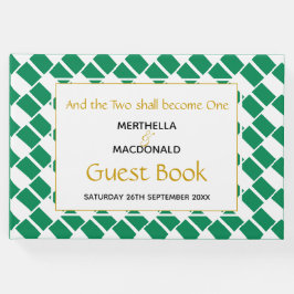 NIGERIA VLAG Christelijke Schrift Nigeriaanse brui Gastenboek