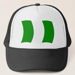 Nigeria Vlag Hoed Trucker Pet