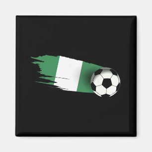 Nigeria Vlag Jersey Nigeriaans Voetbalteam Nigeria Magneet