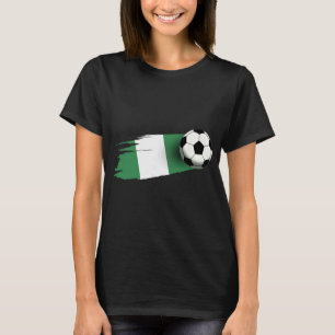 Nigeria Vlag Jersey Nigeriaans Voetbalteam Nigeria T-shirt
