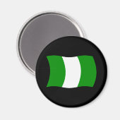 Nigeria Vlag Magneet (Voorkant / Achterkant)