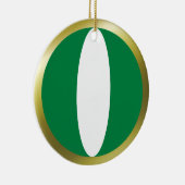 Nigeria Vlag Ornament (Rechts)