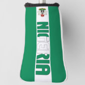 Nigeria vlag prachtig patriottisch golfheadcover (Draai 90)