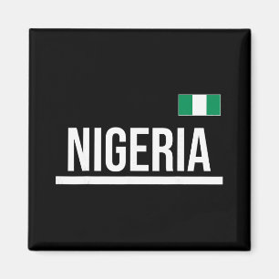 Nigeria Vlag Sport Jersey Magneet