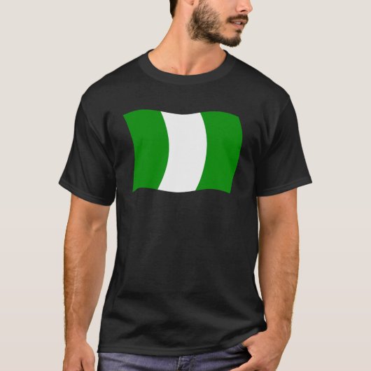Nigeria Vlag T-shirt (Voorkant)