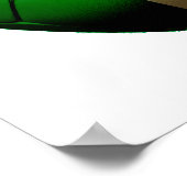 Nigeria Wereld Poster (Hoek)