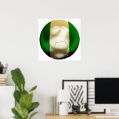 Nigeria Wereld Poster (Thuiskantoor)