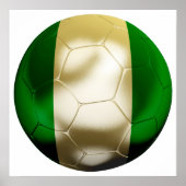Nigeria Wereld Poster (Voorkant)