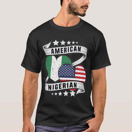 Nigeriaans Amerikaans shirt (Voorkant)