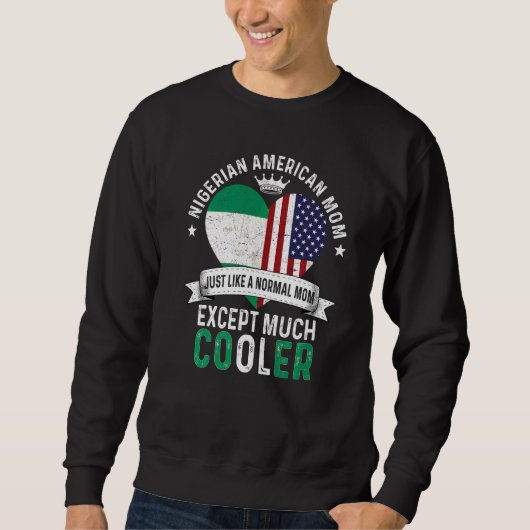 Nigeriaans Amerikaanse Moeder Moederdag Mama Niger Trui (Voorkant)