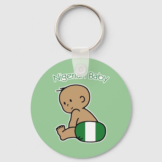Nigeriaans Baby Sleutelhanger (Voorkant)
