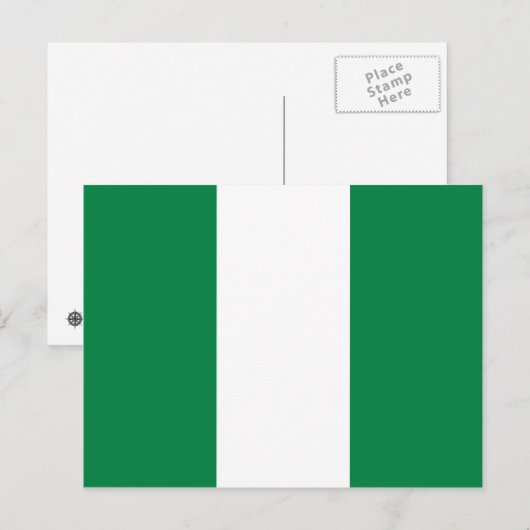 Nigeriaans Briefkaart (Voorkant / Achterkant)