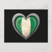 Nigeriaans effect op het vlees van de vlag briefkaart (Voorkant)