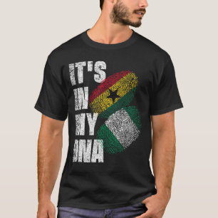 Nigeriaans en Ghanees erfgoed op het gebied van DN T-shirt