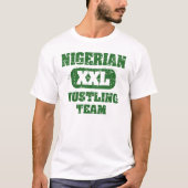 nigeriaans knuffelteam t-shirt (Voorkant)